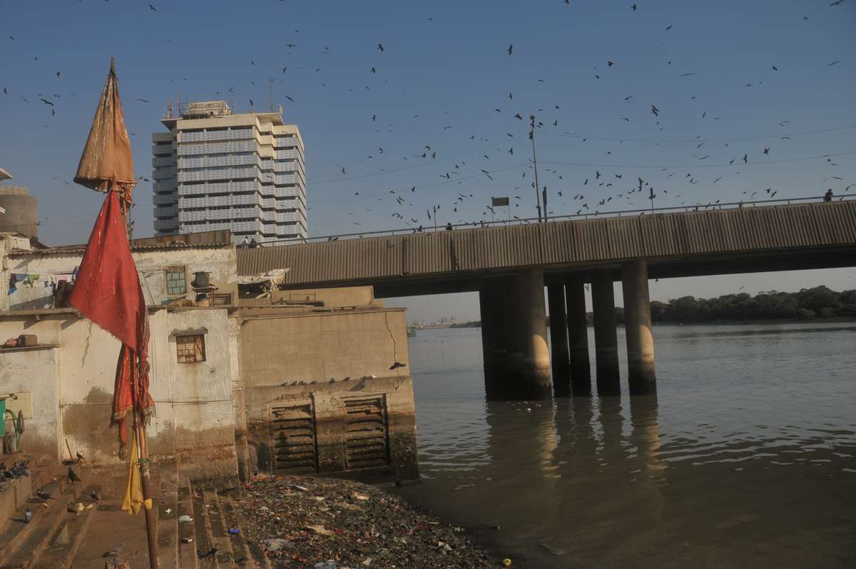 Nati Jati Pull Karachi Map Netty Jetty Bridge, Karachi