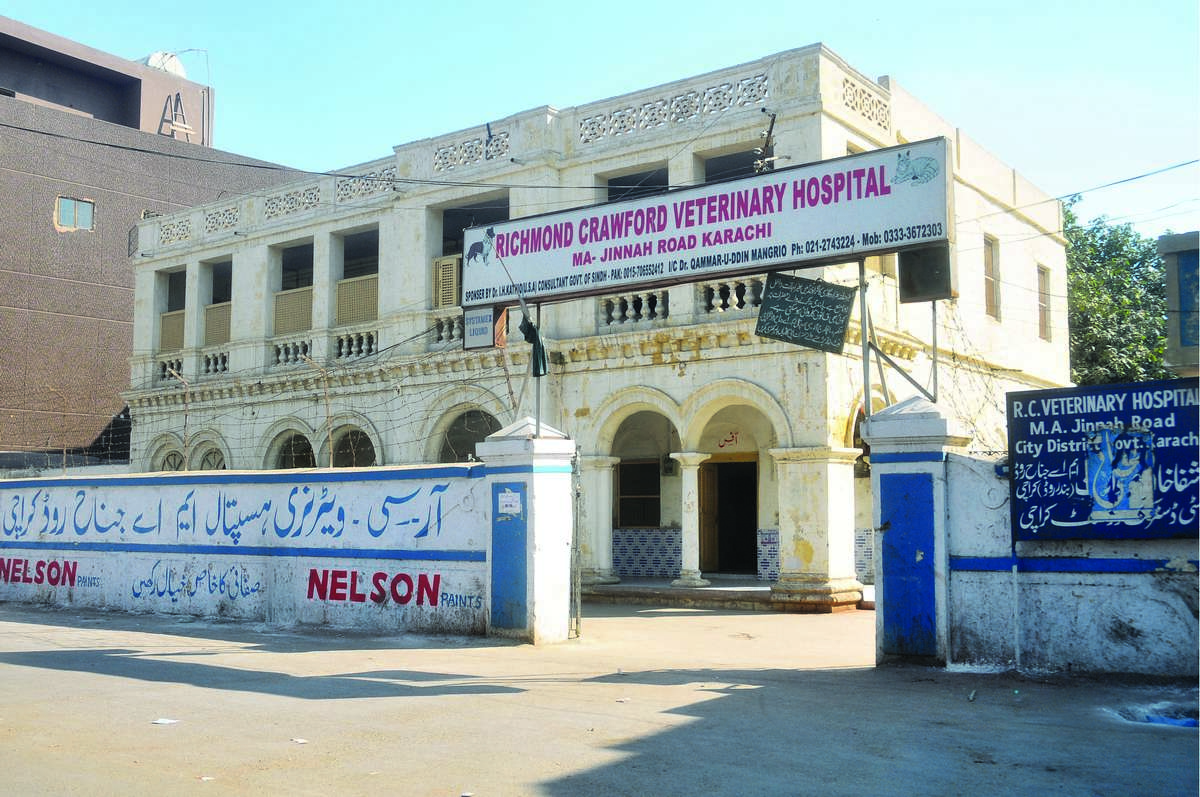 Richmond Crawford Veterinary Hospital, Karachi